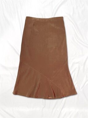 Vintage Brown Maxi Skirt